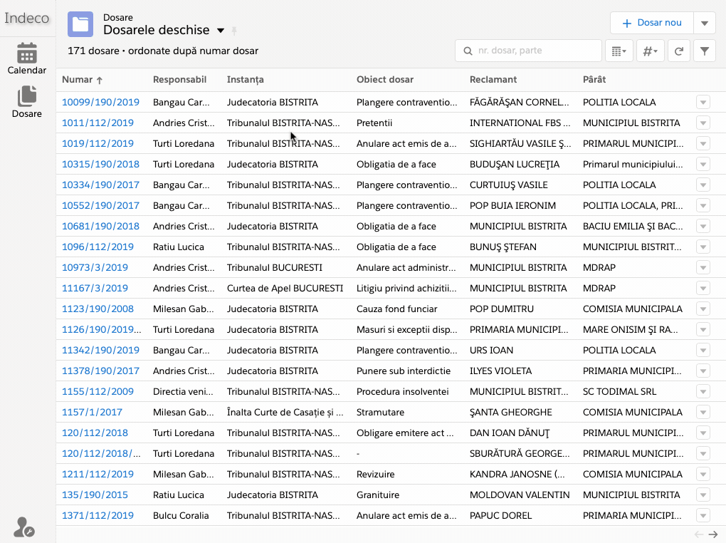 Adaugare dosar cu preluare de pe just.ro